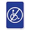 Signmission Safety Sign, 12 in Height, Aluminum, 18 in Length, 23846 A-1218-23846 - alternate 1
